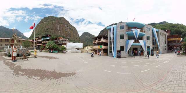 Machupicchu Pueblo Main Square