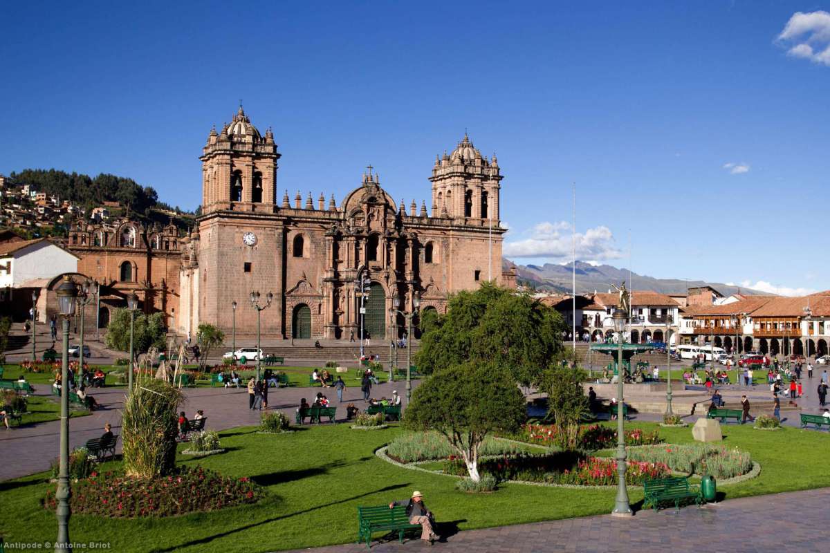 The cathedral of Cusco