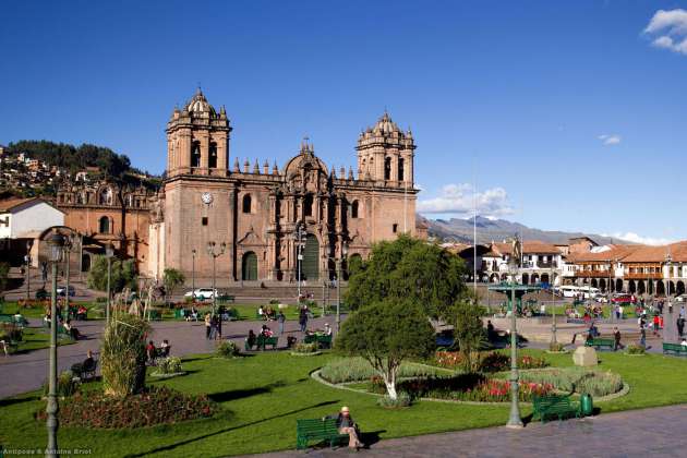 The cathedral of Cusco