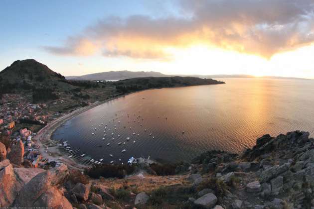 Copacabana and Titicaca Lake