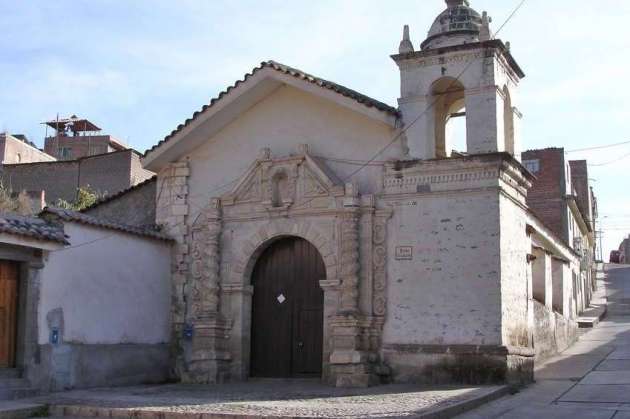 Pampa San Augustin church