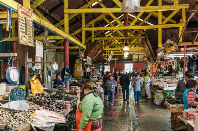 Municipal market of Castro 