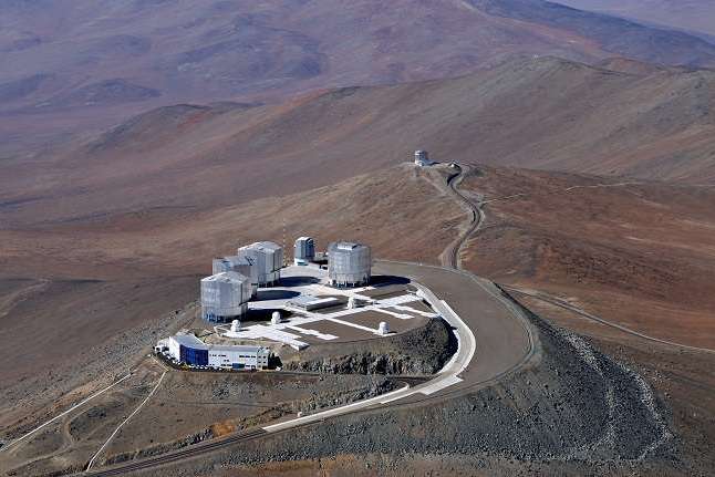 Observatoire Cerro Paranal du Grand téléscope 