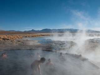 Colorful geysers and lakes of South Lipez