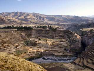 The Colca canyon and horseback riding