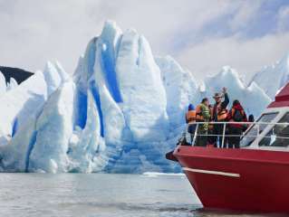 Sector Glaciar Grey - Navigation Lago Pehoé et retour a Puerto Natales
