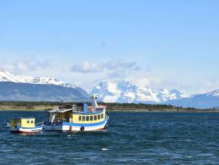 Trekking W  dia 5  - Sector Glaciar Grey - Navegacion en el Lago Pehoé y regreso a Puerto Natales